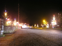Picture of Christmas Lights in Great Hucklow