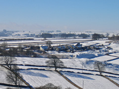 Picture of Windmill in the snow