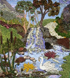Picture of Great Hucklow Well Dressing 2006